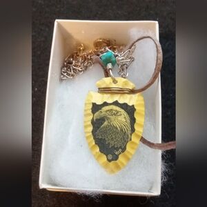 Hopi Native American Arrowhead Necklace